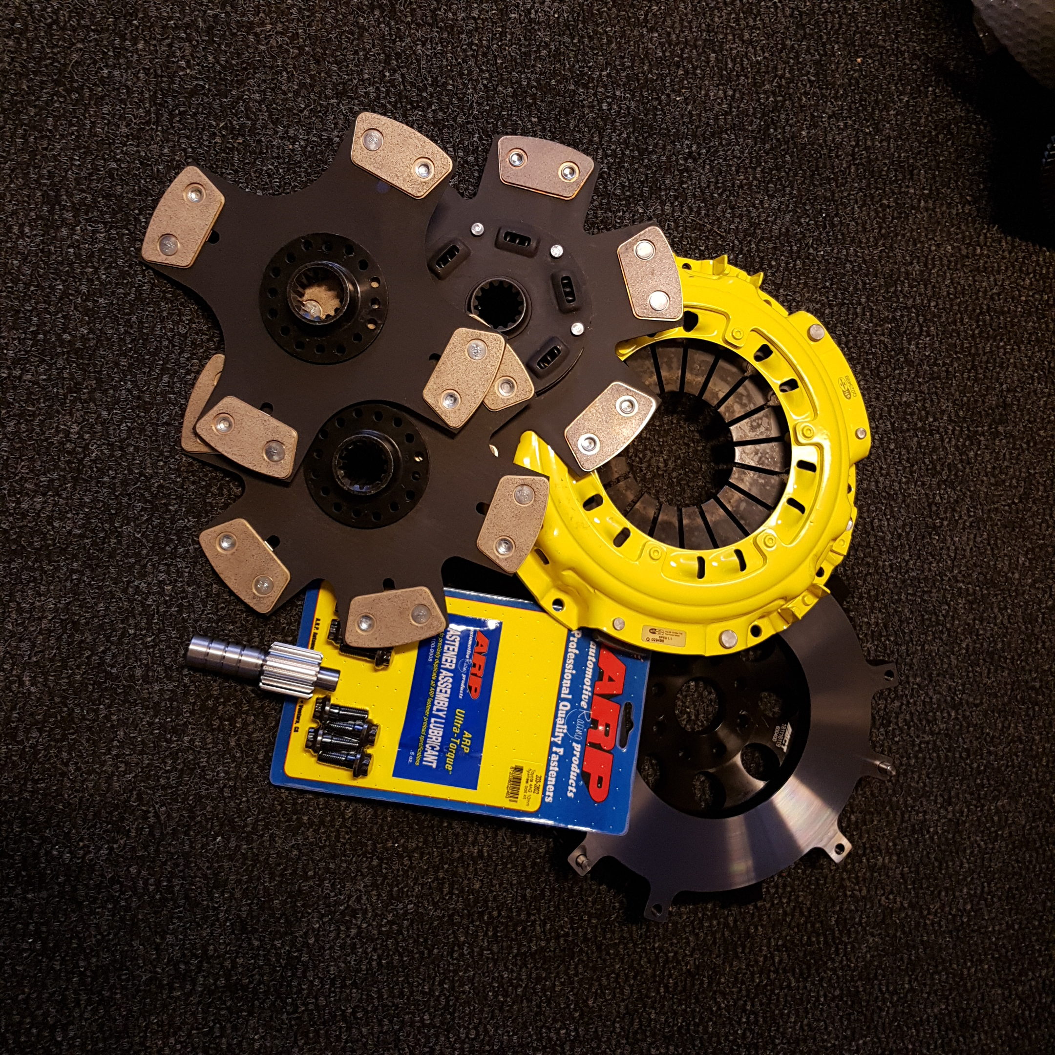 Kit Toyota 1JZ 2jz, Tryckplatta ACT + svänghjul ACT + Tenaci lamell - Bild 4