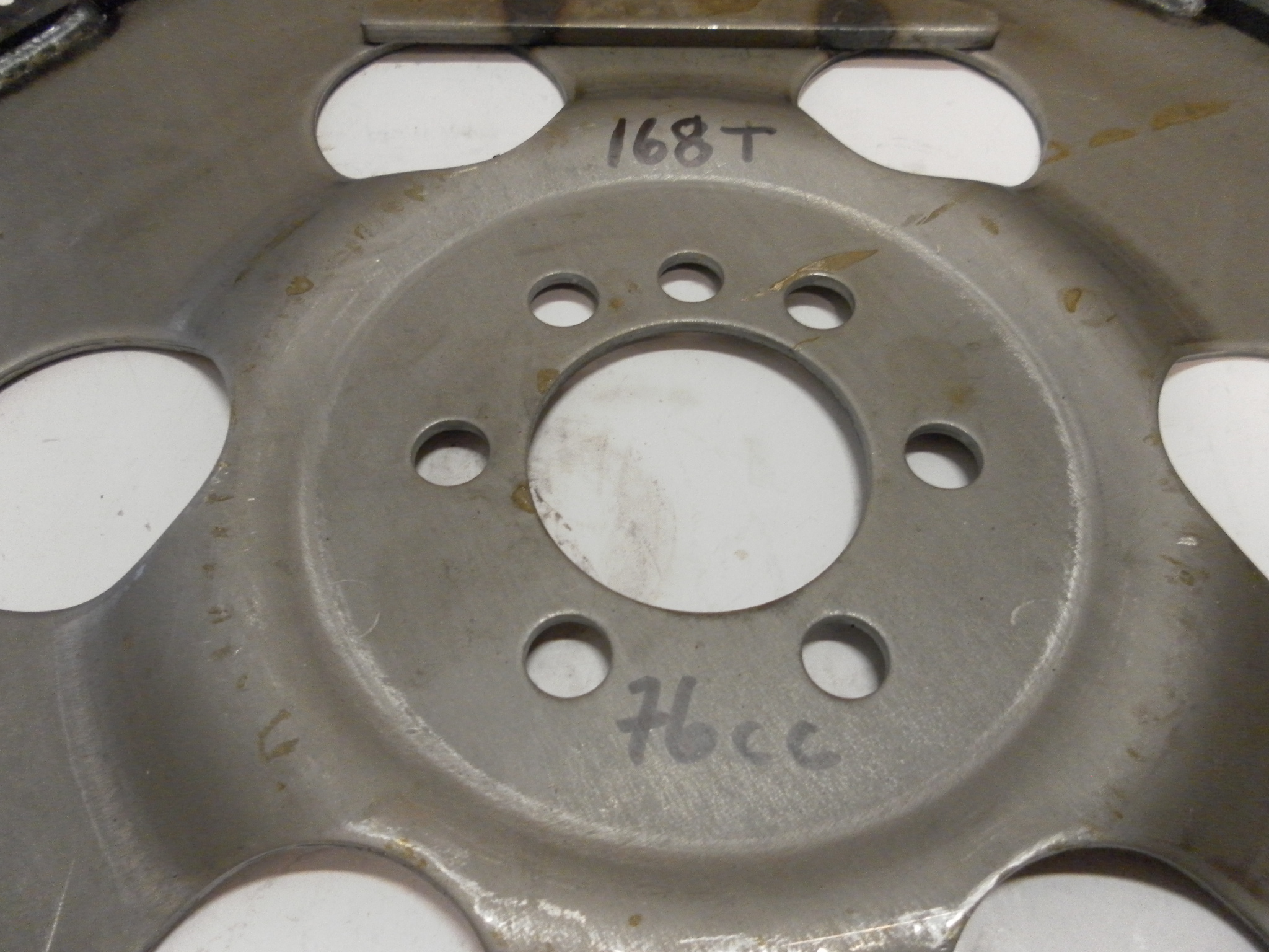 Flexplatta med vikt 168 tänder, cc 76mm SILVERADO-EXPRESS-GMC SAVANA & SIERRA - Bild 2