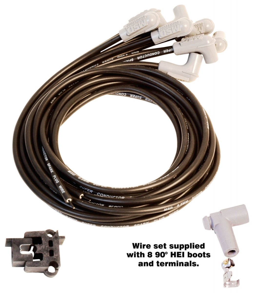 MSD Tändkabel sats Universal 90 gr svart 8,5 mm - Bild 3