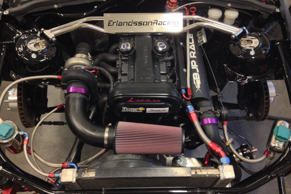 Motorfäste Volvo 740 / 940 — 5-6cyl vitmotor 0 grader lutning - Bild 3