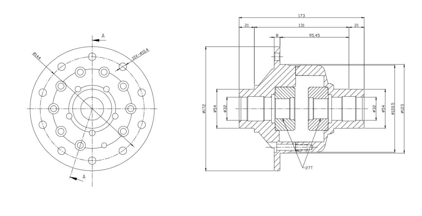Tenaci Torsen Differential - Mercedes C-class W203 - Bild 3