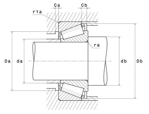 Pinjonglager LM806649 / LM806610 - Bild 3