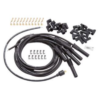 Tändkabel sats Edelbrock Universal raka svart 8,5mm