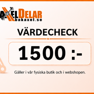 Presentkort 1500 kronor