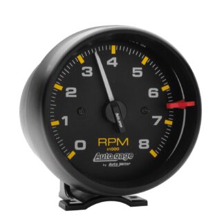 Varvräknare 0-8000 RPM Auto Meter. Svart