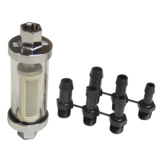 Bränslefilter för slang 6-8-10 mm