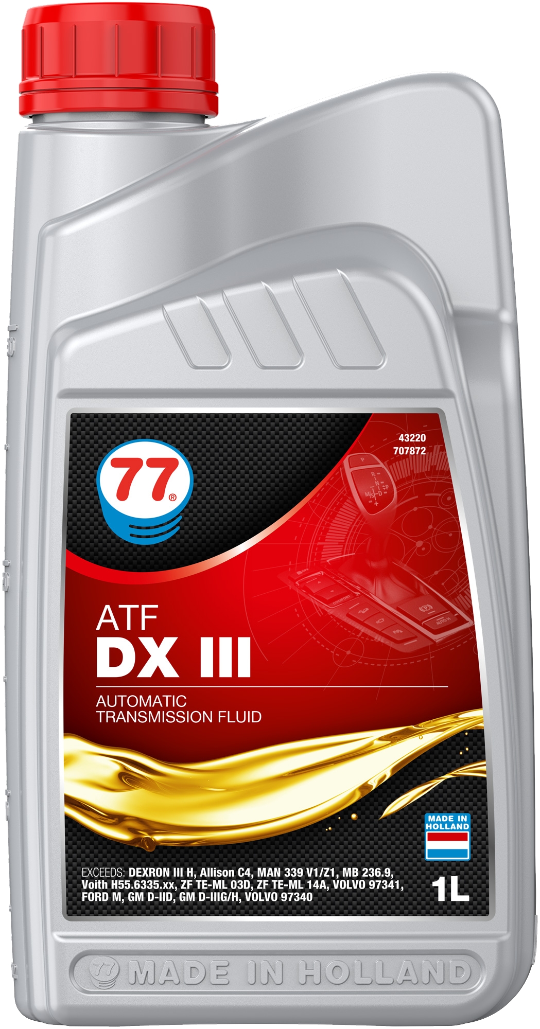 77 Oil. Transmission olja ATF DX III 1 liter
