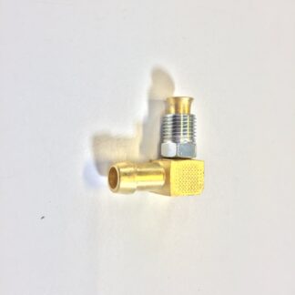 Slangnippel 90 gradig  1/4 NPT 3/8 slang ( 10mm )