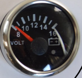 A Voltmätare 8-16v
