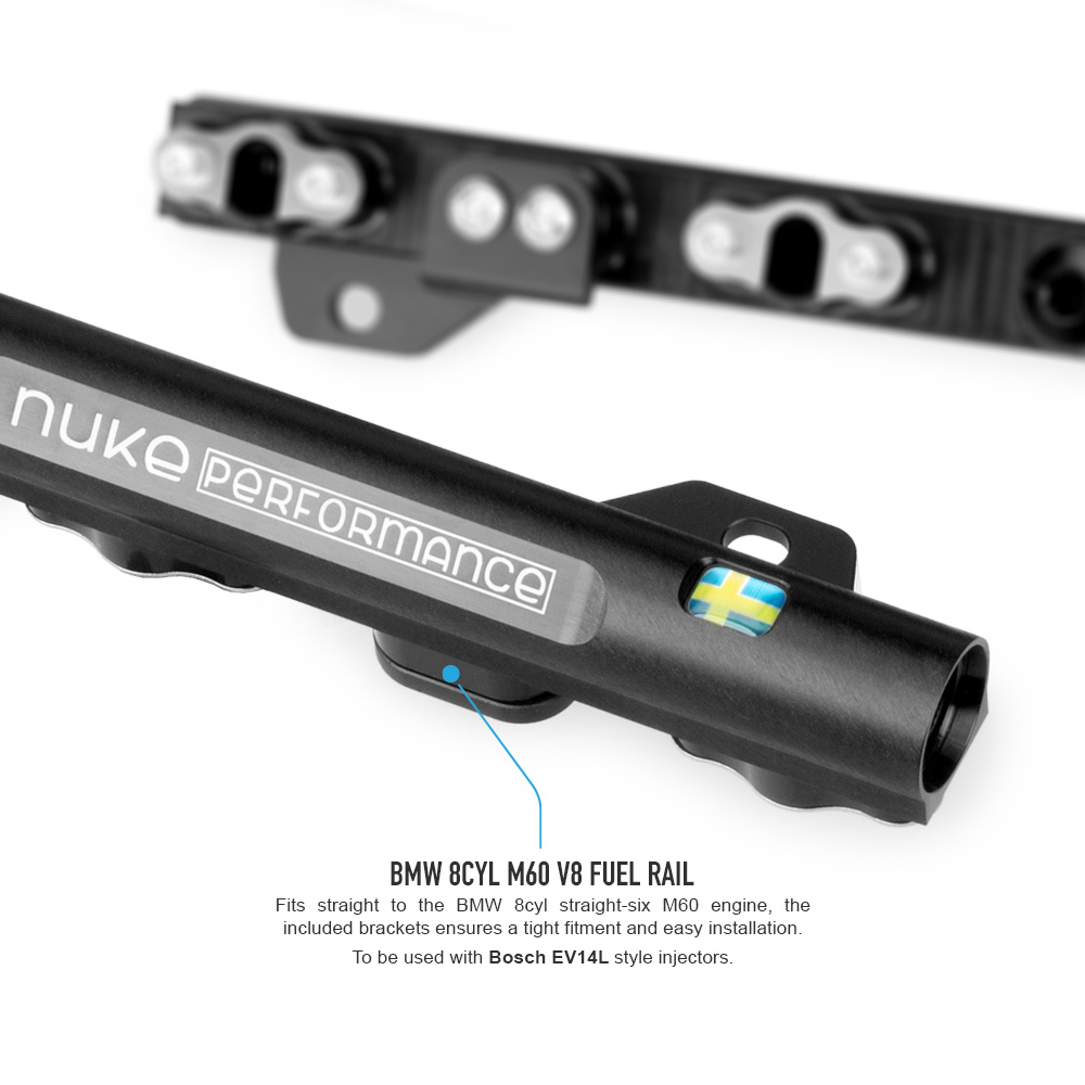 Nuke Performance BMW 8cyl M60/M62 fuel rail - Bild 4