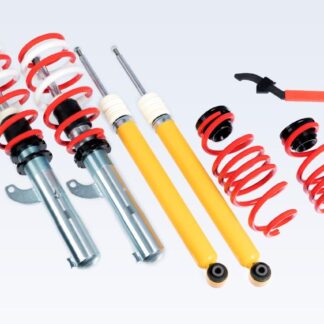 V-MAXX X-Street coilovers flera bilmärken A3, ARTEON m.fl. – (8GY) 1.20 > (Ø55mm Front shocks) **Shorter Stabiliser