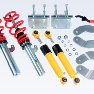 V-MAXX X-Sport coilovers Volkswagen CADDY – modellserie 2K/MK3/MK4 – (MK3/MK4) (2K) 04 > 10.20 (Ø50mm Front shocks + Double – Ø50mm – B99905297