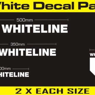Whiteline Whiteline Decal Kits Merchandise DECALS – KWM004